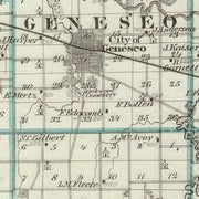 old Henry County map