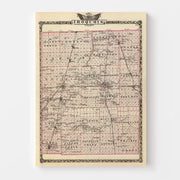 map of Iroquois Coun