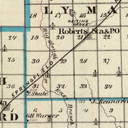 old Ford County map