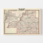map of Tazewell Coun