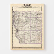 map of Adams County
