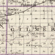 old Adams County map