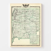 map of Greene County