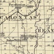 old Bond County map