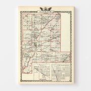 map of Fayette Count