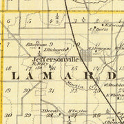 old Wayne County map