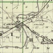old White County map