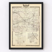 Perry County Vintage Map 1876