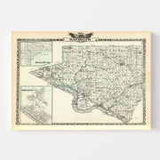 map of Randolph Coun