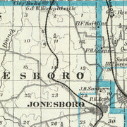 old Union County map