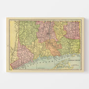 map of Connecticut