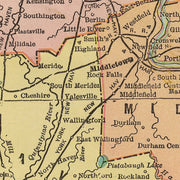 old Connecticut map