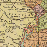 old Delaware map