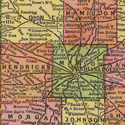 old Indiana map