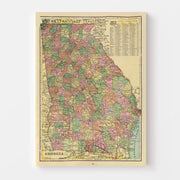 map of Georgia