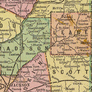 old Mississippi map
