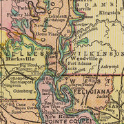 old Louisiana map