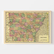 map of Arkansas