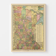 map of Minnesota