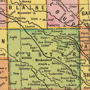 old Nebraska map