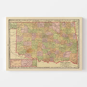 map of Oklahoma
