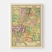 map of New Mexico