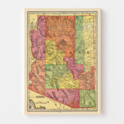 map of Arizona