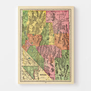 map of Nevada