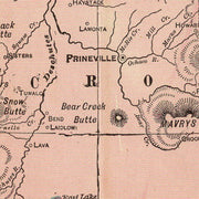 old Oregon map