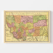 map of Montana
