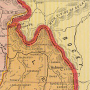old Idaho map