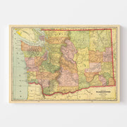 map of Washington