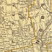 old Maine map