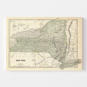 map of New York