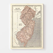 map of New Jersey