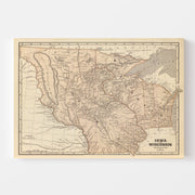 map of Iowa