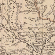 old Iowa map