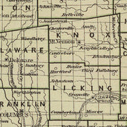 old Ohio map