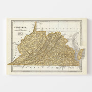 map of Virginia