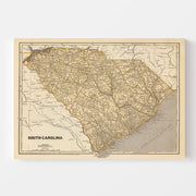 map of South Carolin