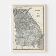 map of Georgia