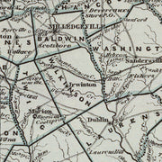 old Georgia map