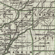 old Mississippi map