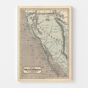 map of California