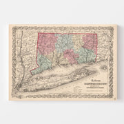 map of Connecticut