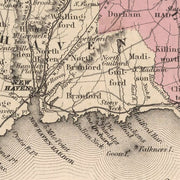 old Connecticut map