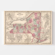 map of New York