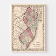 map of New Jersey