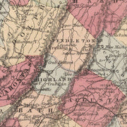 old Virginia map