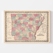 map of Arkansas